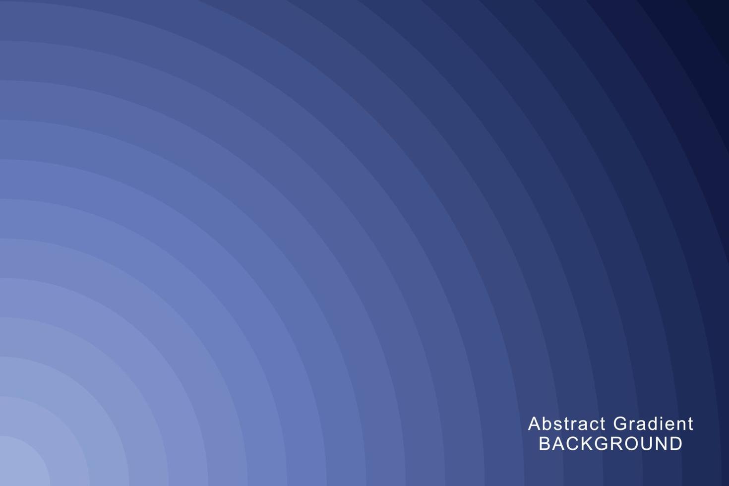 Abstract circle background with blue gradient vector