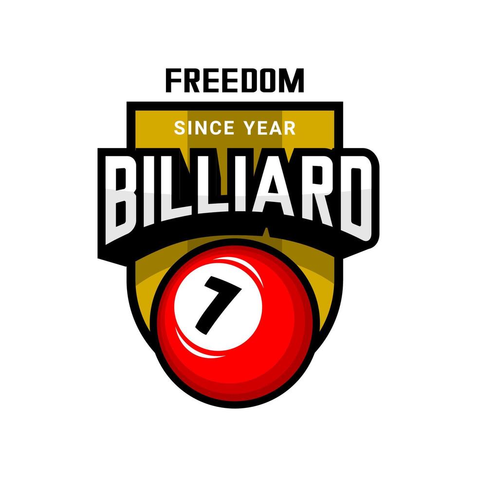 BILLIARD FREEDOM VECTOR