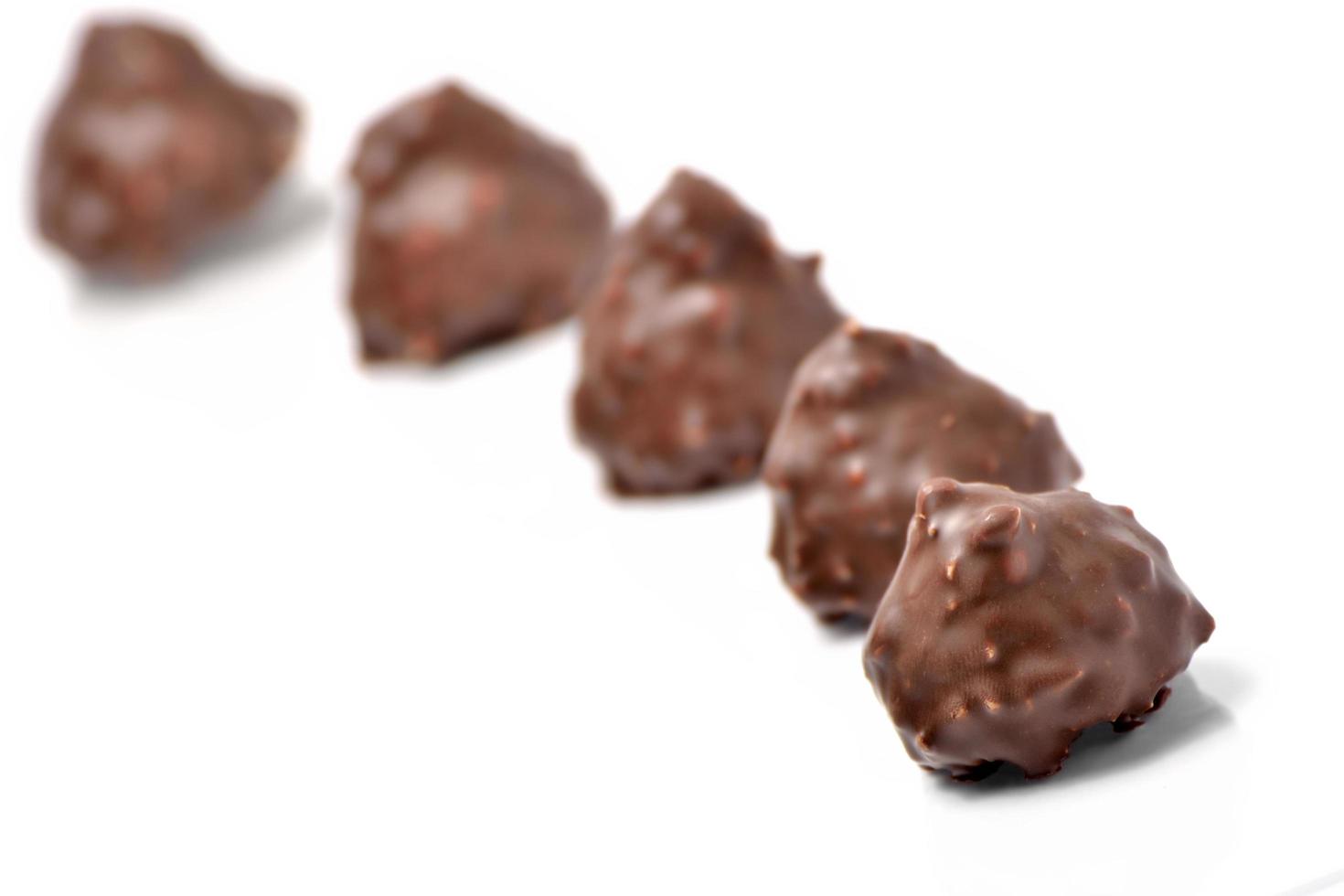 chocolates with nuts photo