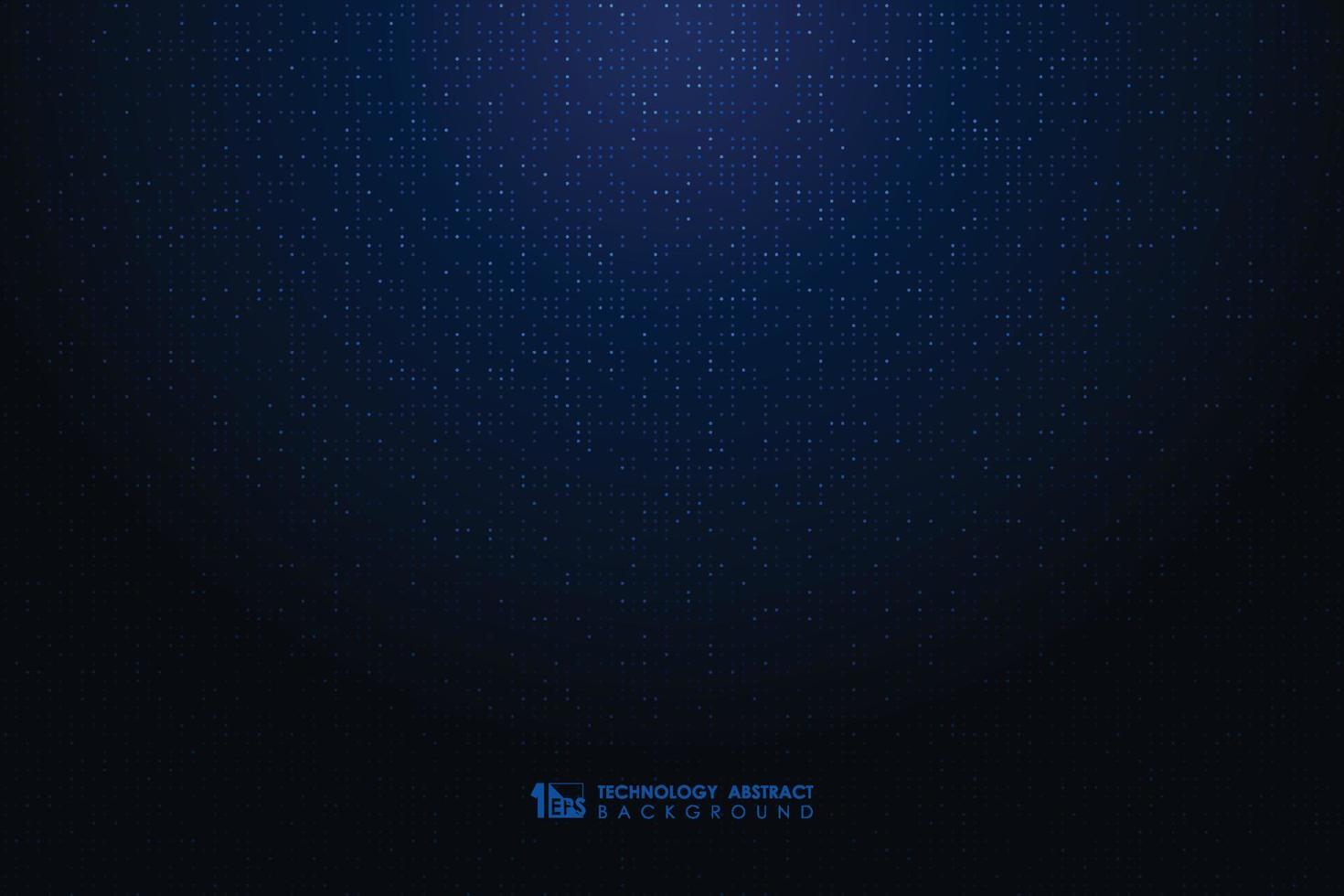 Abstract futuristic blue design with dots particles pattern artwork decorative background. illustration vector eps10