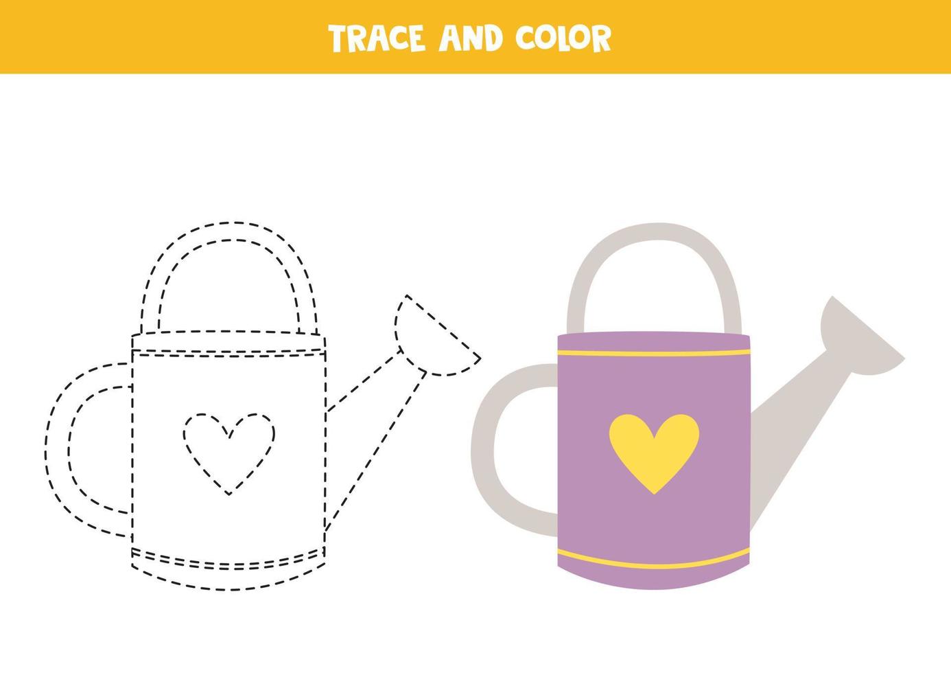 Watering Can Template Printable