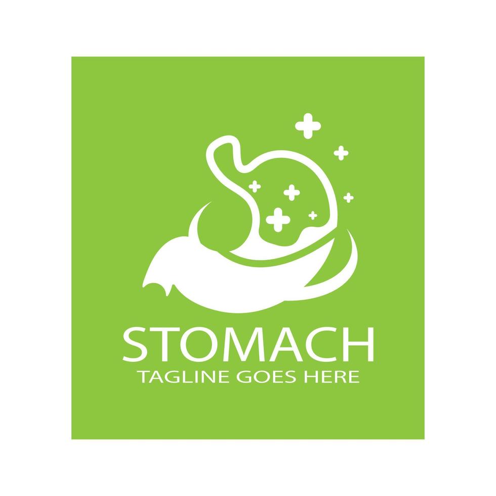 stomach care icon designs vector