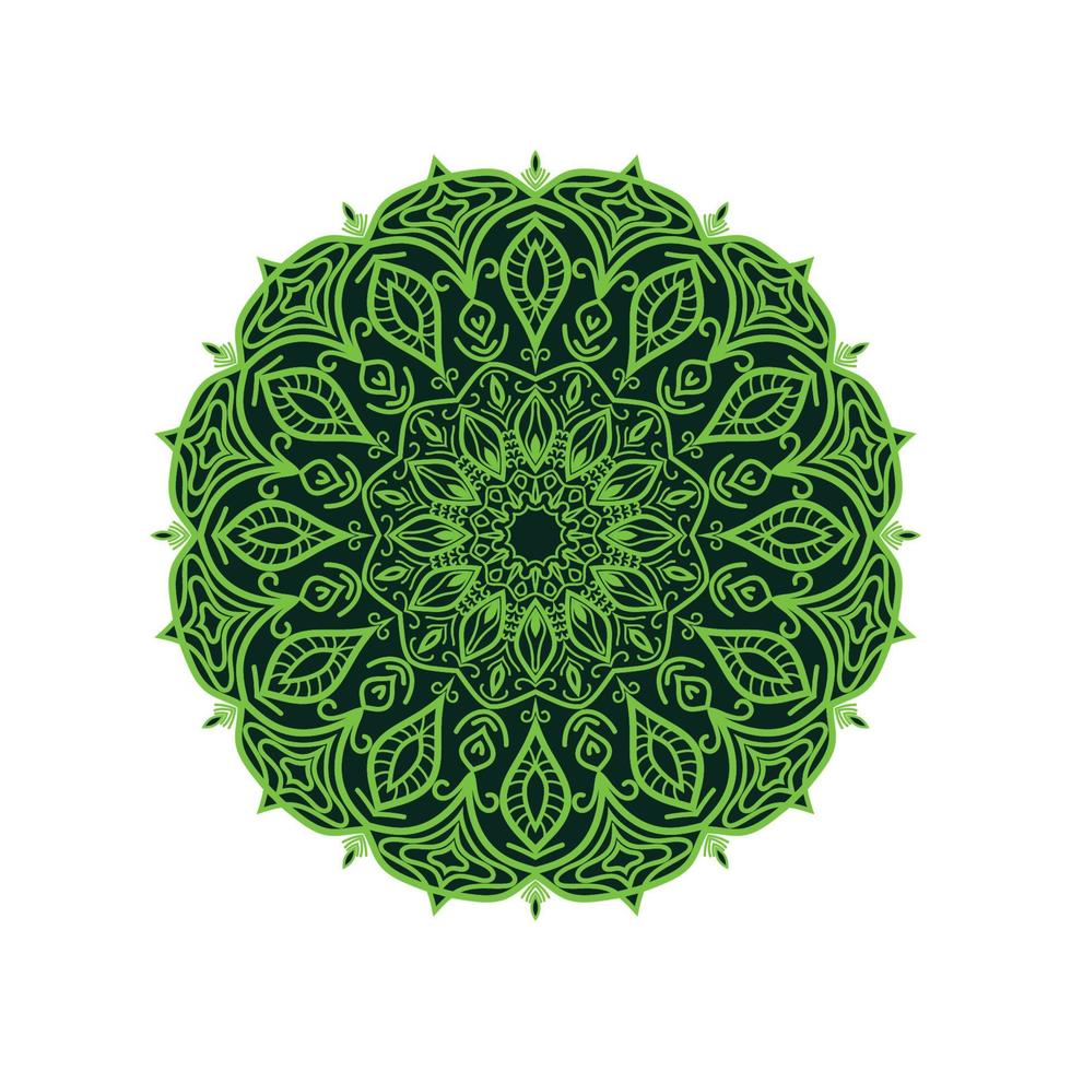 mandala logo art symbol icon vector