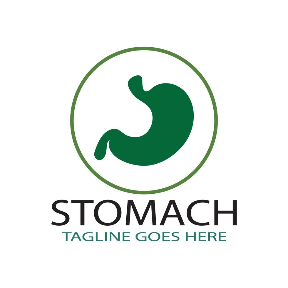 stomach care icon designs vector