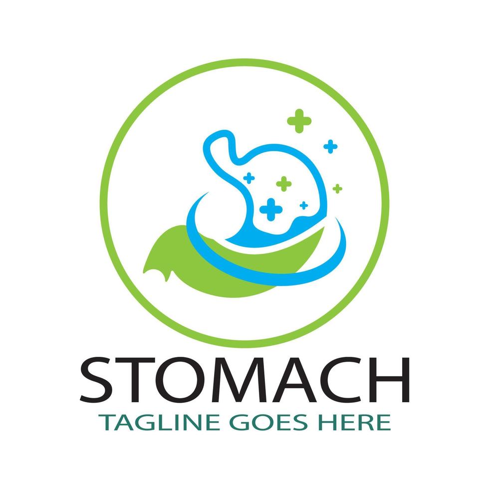 stomach care icon designs vector