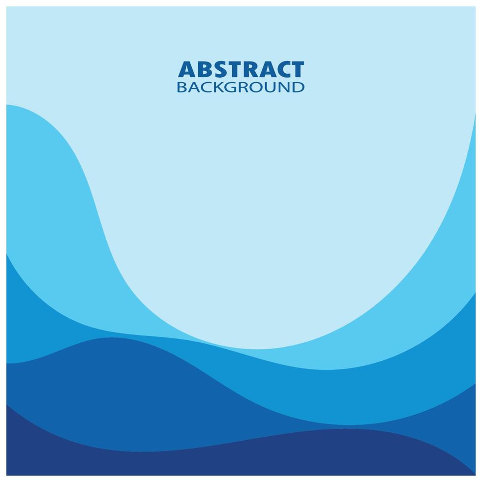 Fondo de diseño de onda de agua abstracta vector