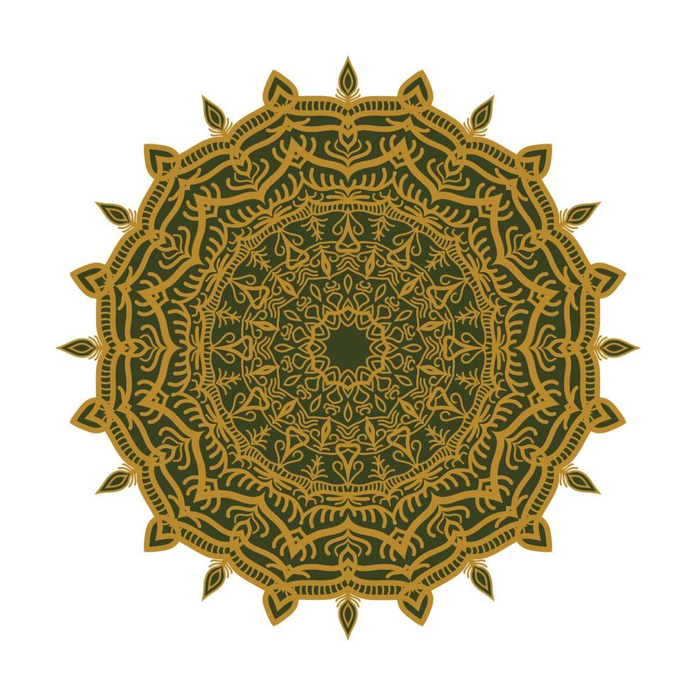 mandala logo arte símbolo icono vector