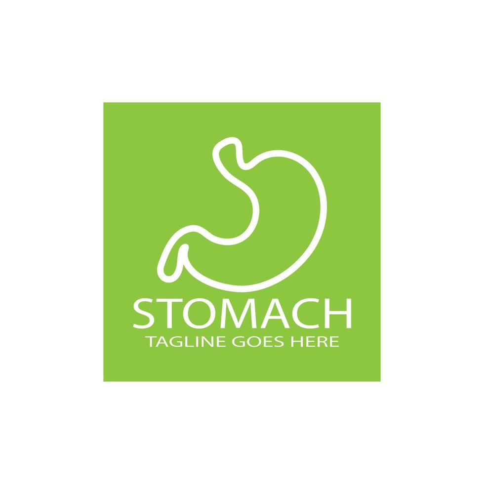 stomach care icon designs vector