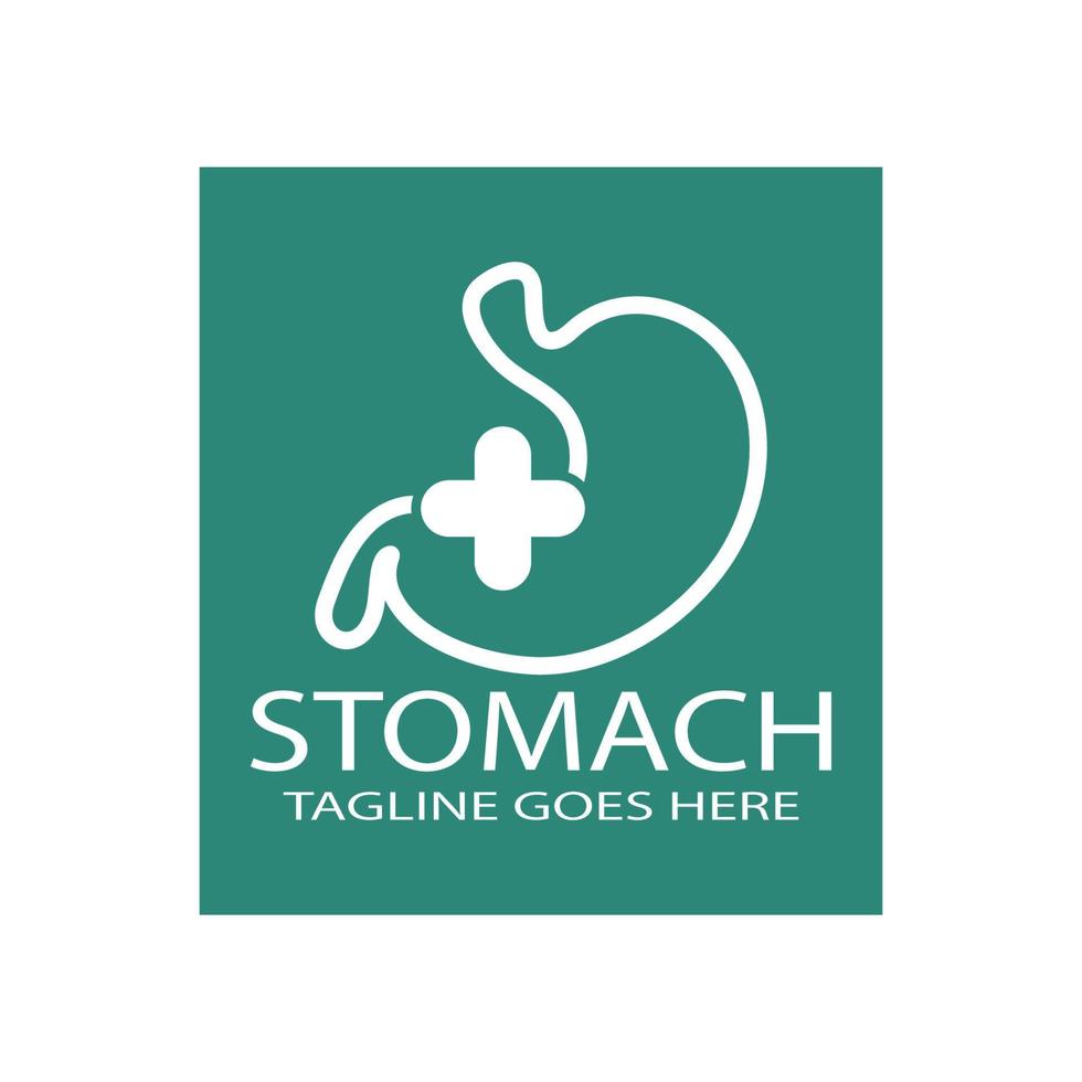 stomach care icon designs vector