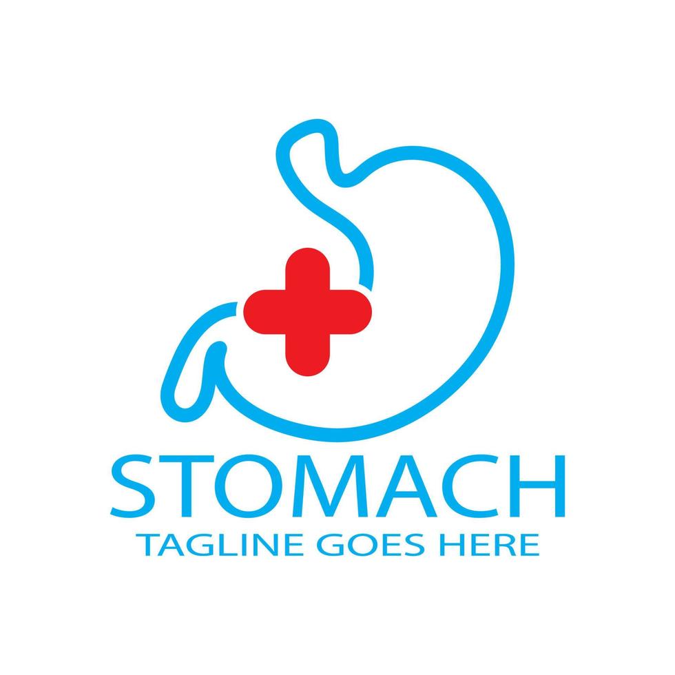 stomach care icon designs vector