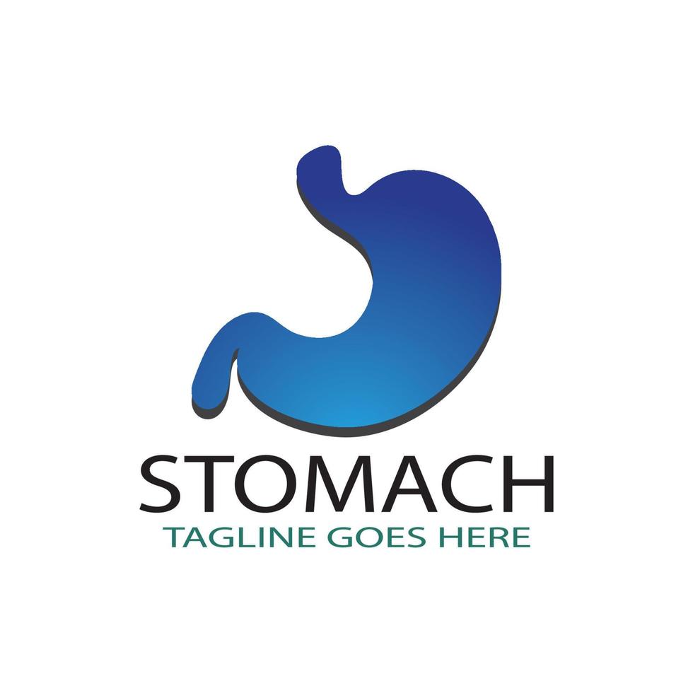 stomach care icon designs vector