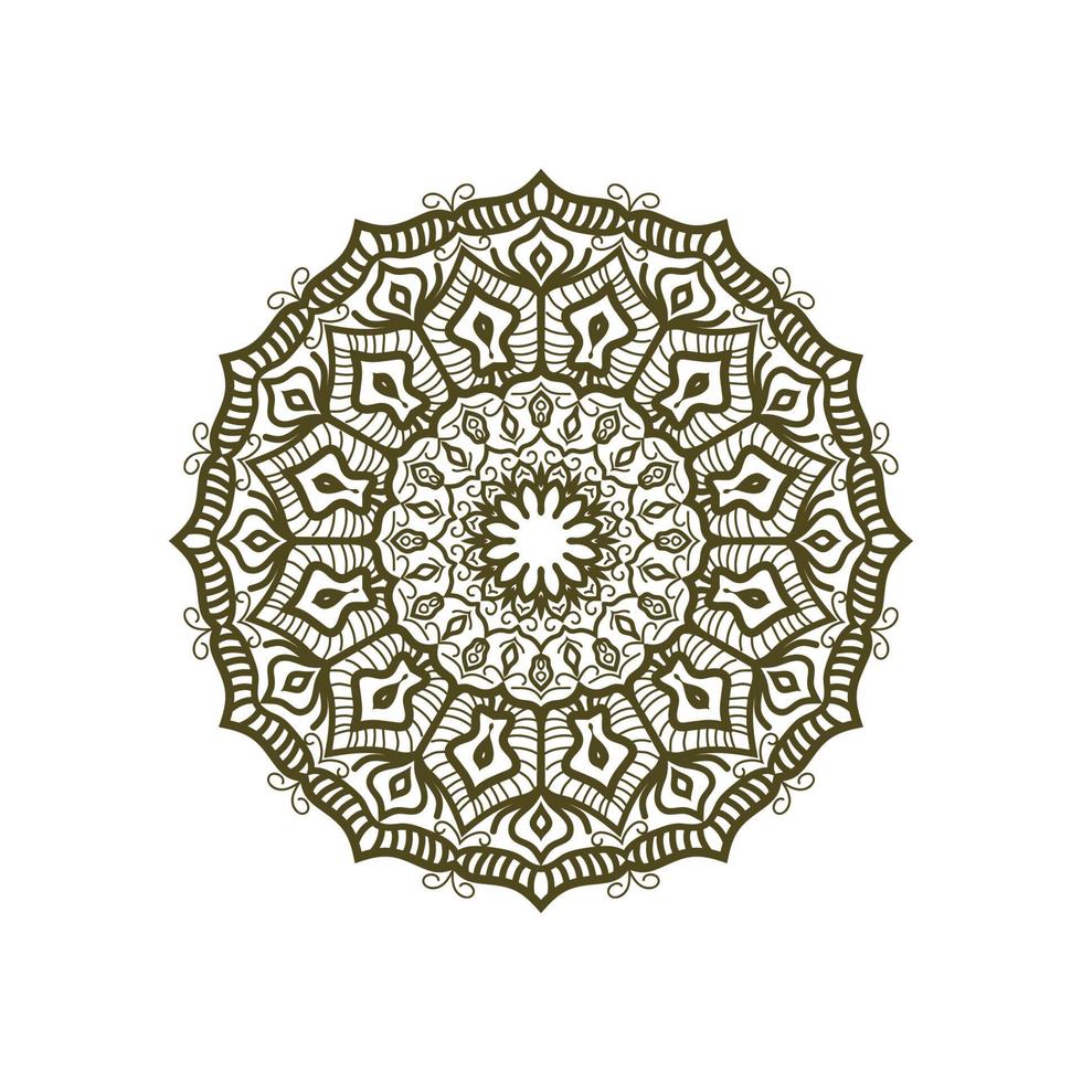 mandala logo arte símbolo icono vector