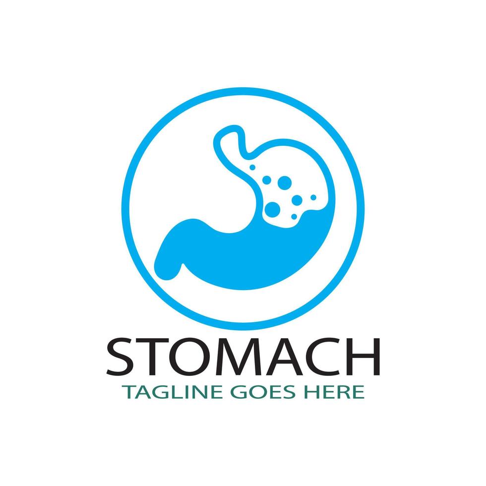 stomach care icon designs vector