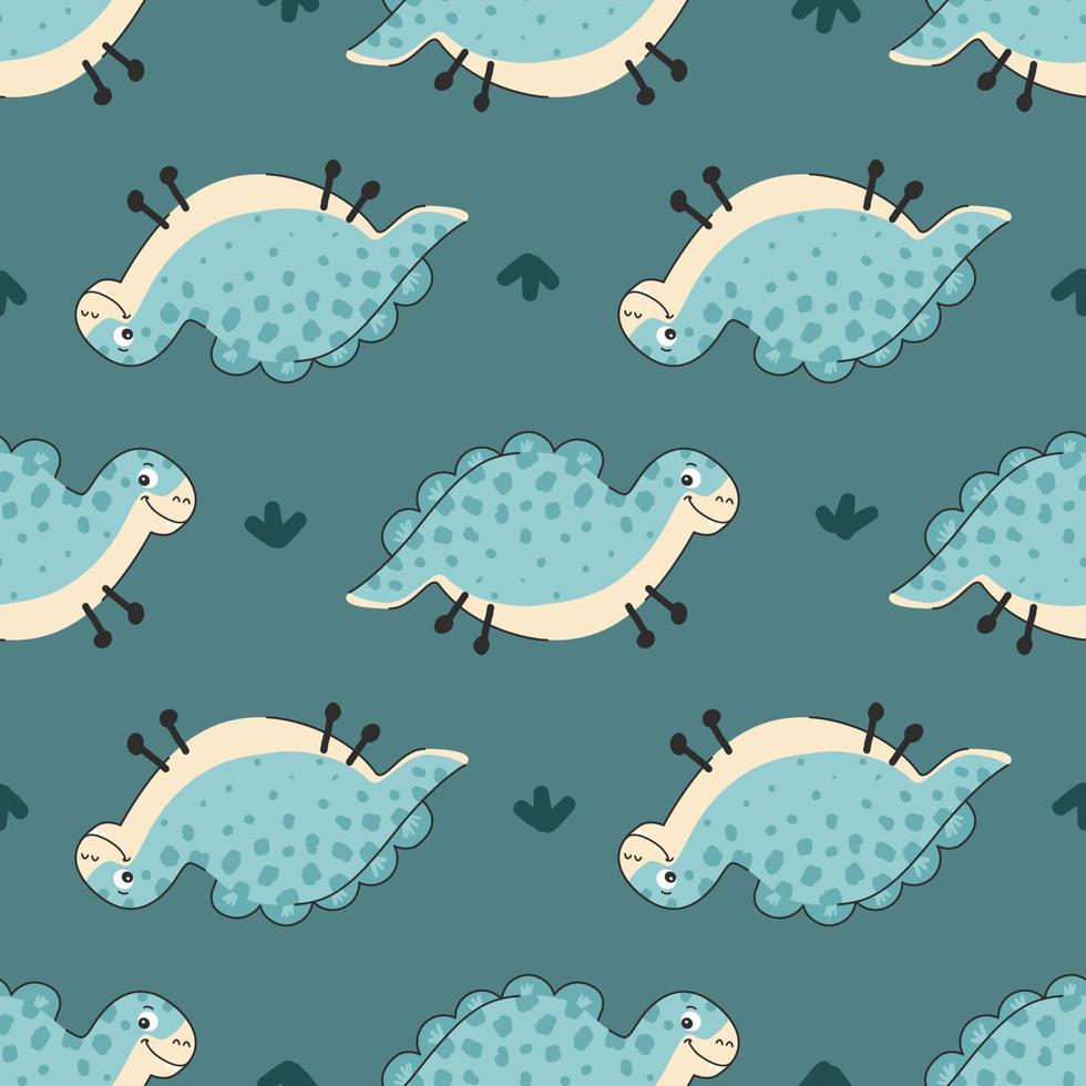vector Dino boy pattern for shirt, backgraund