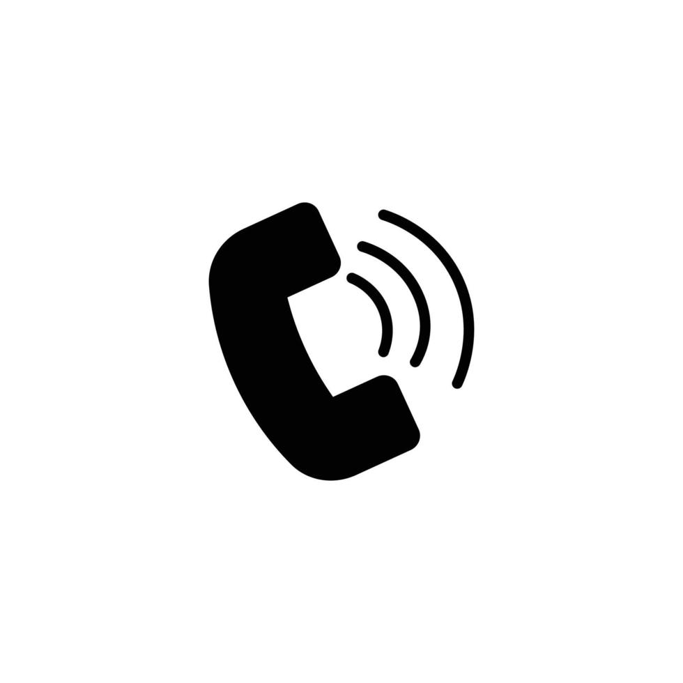 this is the icon for a phone call vector