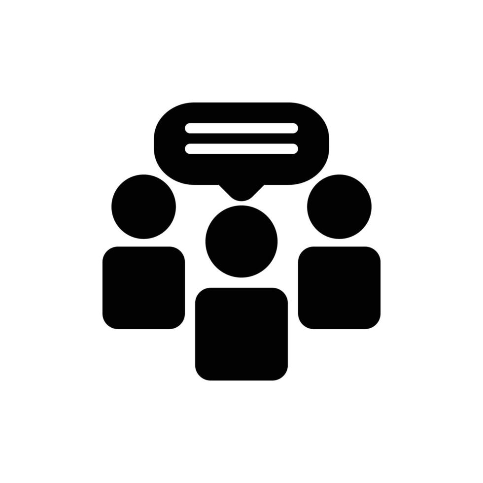 this is the icon of the person discussing vector