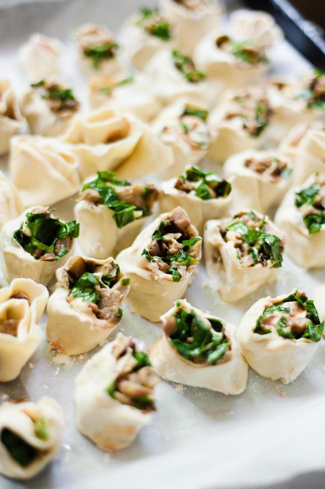 homemade healthy pastries on a white background photo