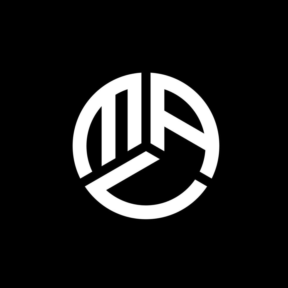 PrintMAU letter logo design on black background. MAU creative initials letter logo concept. MAU letter design. vector