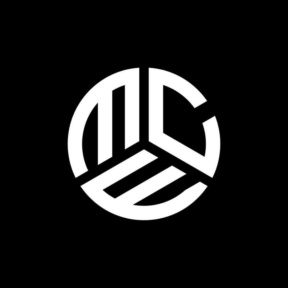 MCE letter logo design on black background. MCE creative initials letter logo concept. MCE letter design. vector