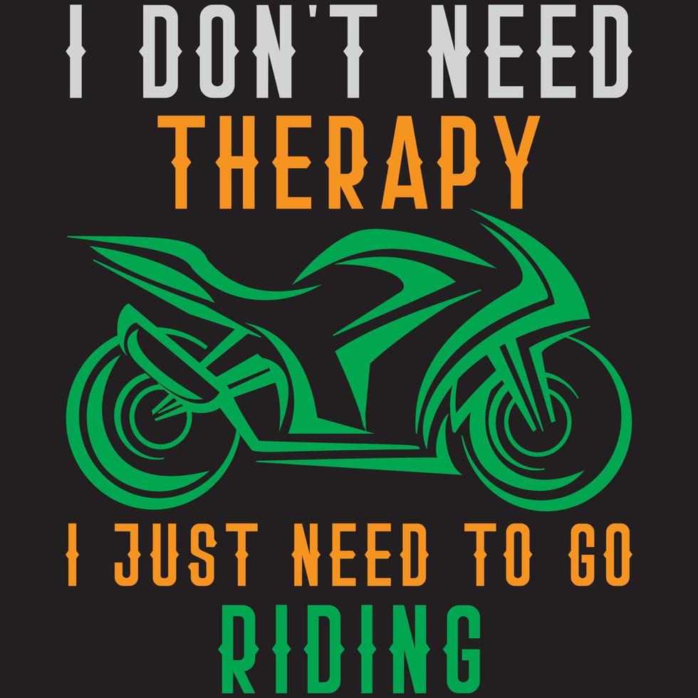 i Don't need therapy just need to go riding vector