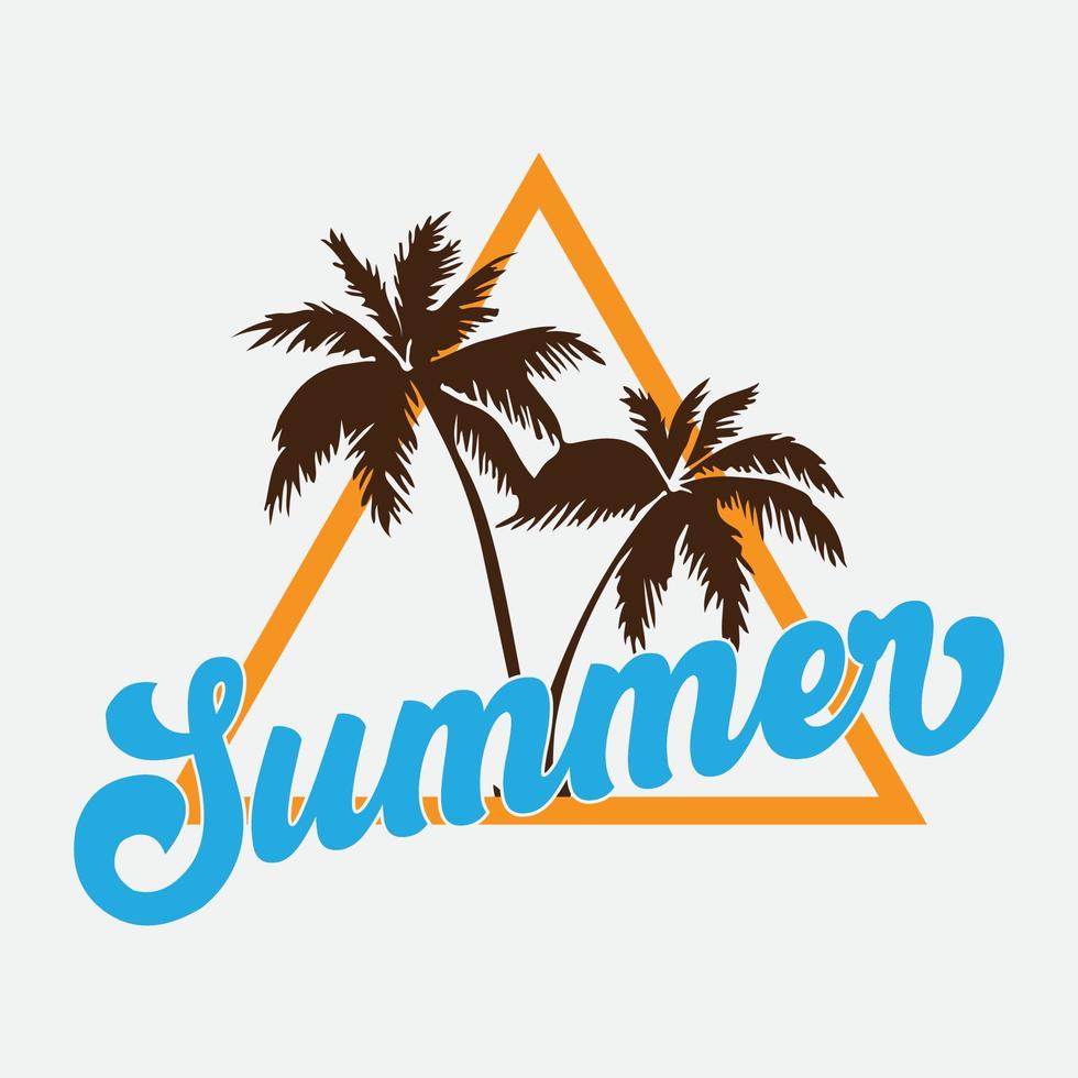 SUMMER T-SHIRT DESIGN FILE vector