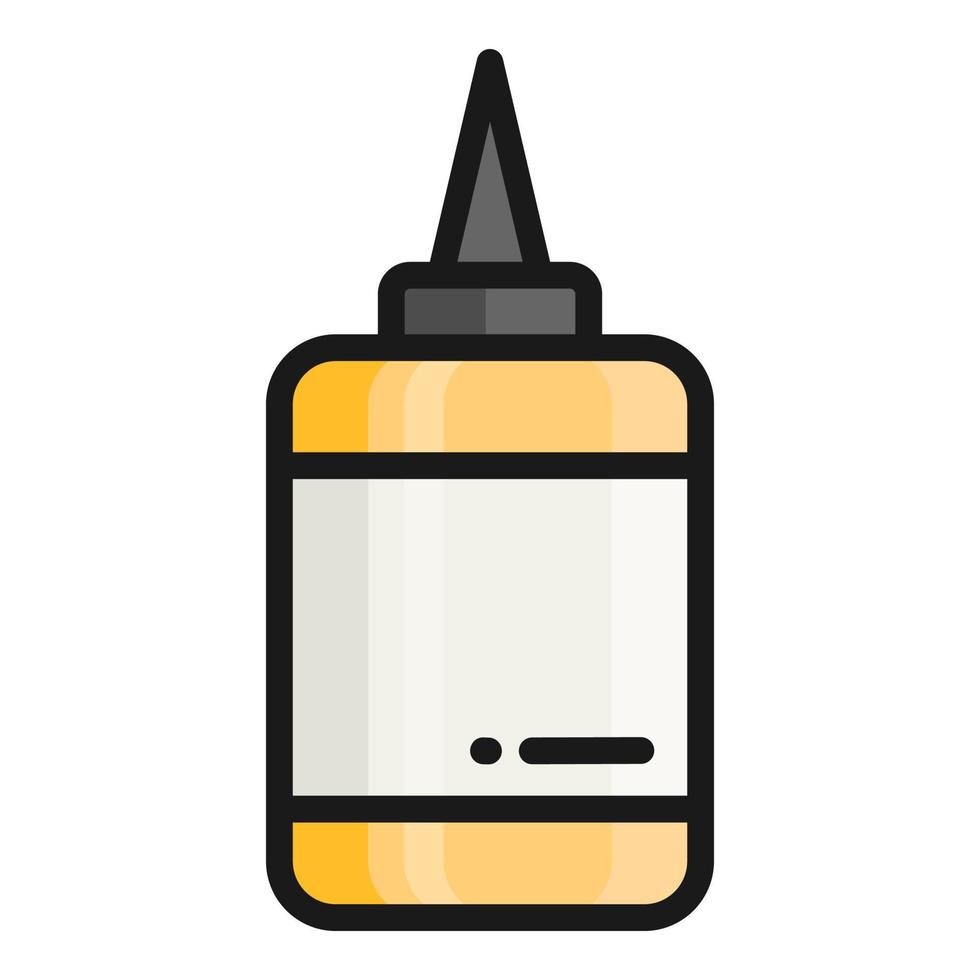 glue vector icon, school and education icon