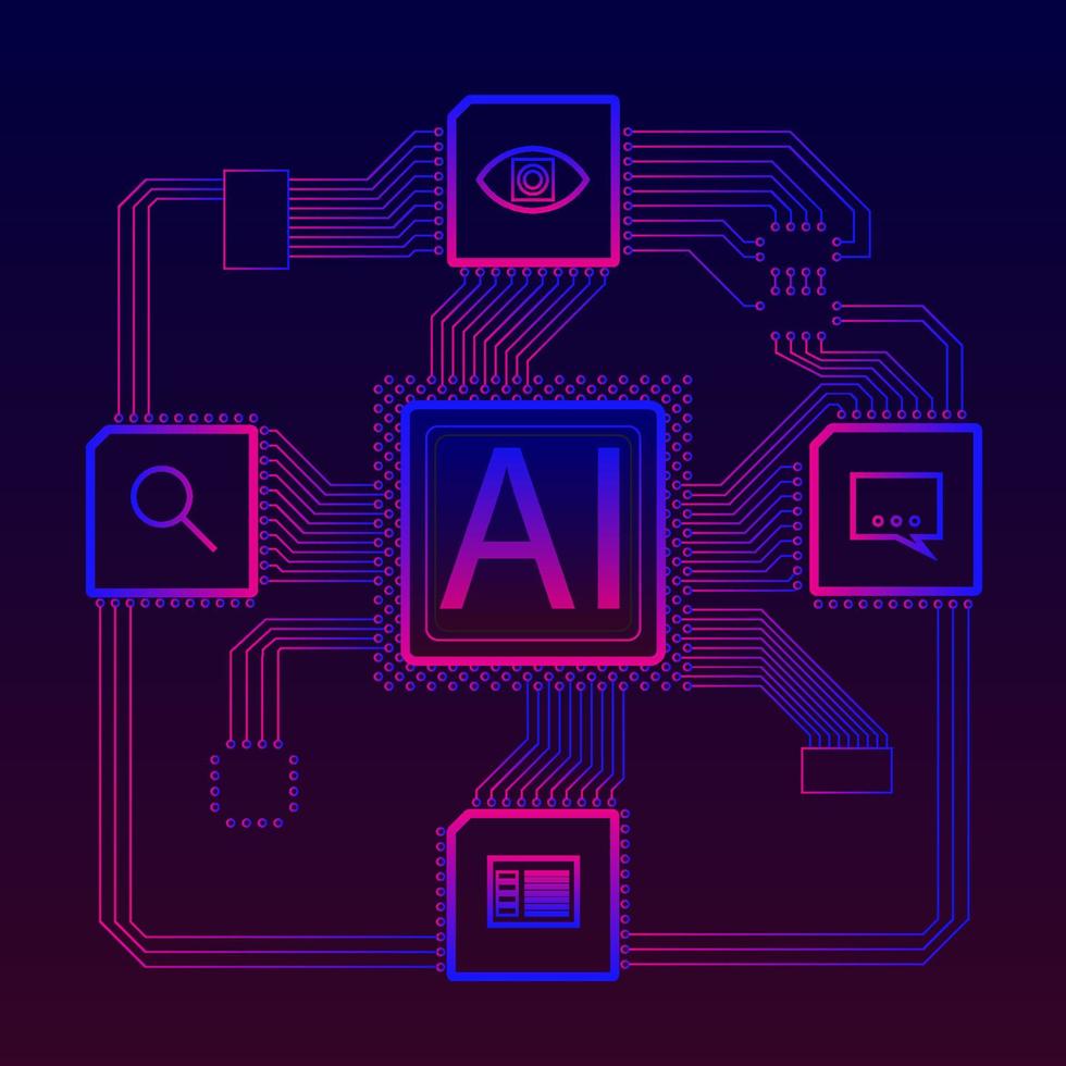 Neural network on circuit vector