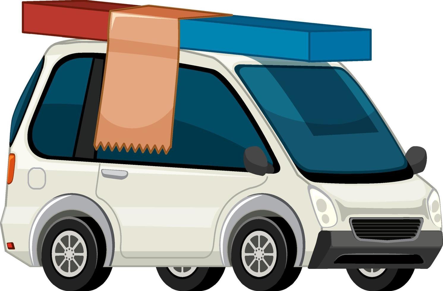Experiemnt on magnetic force science education vector