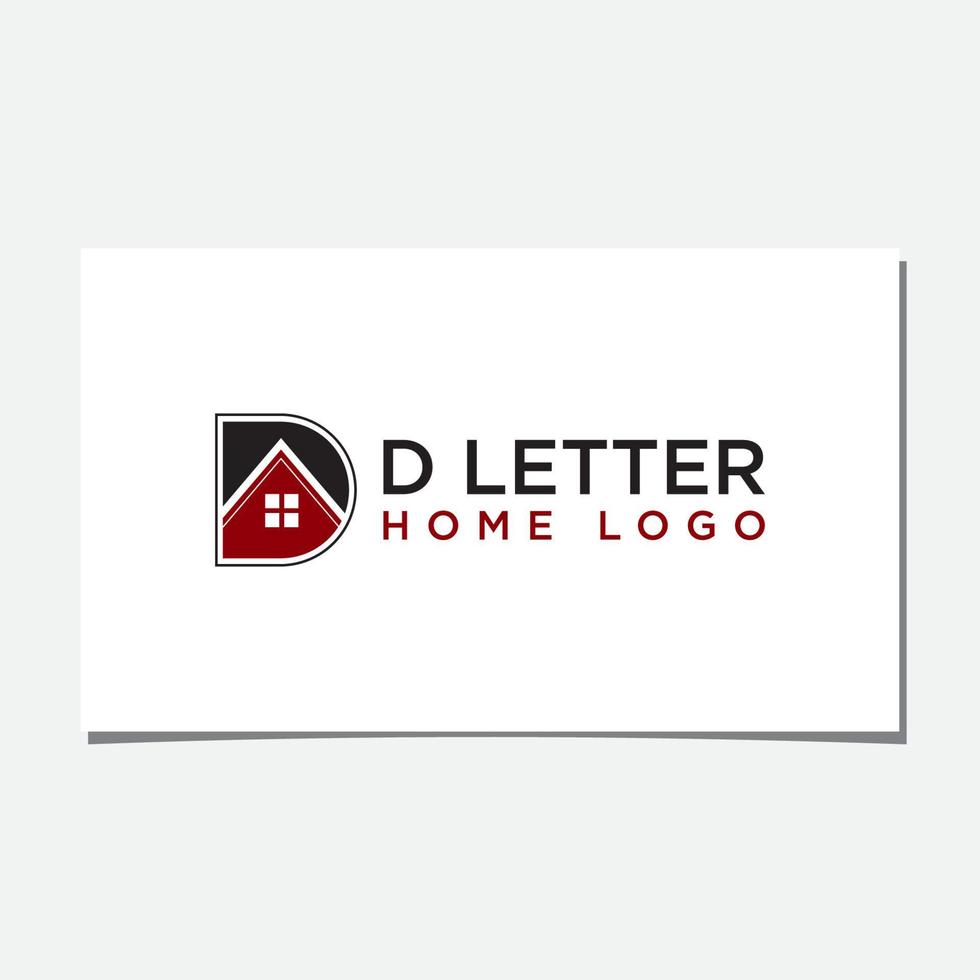 D ROOF LINES LOGO DESIGN vector