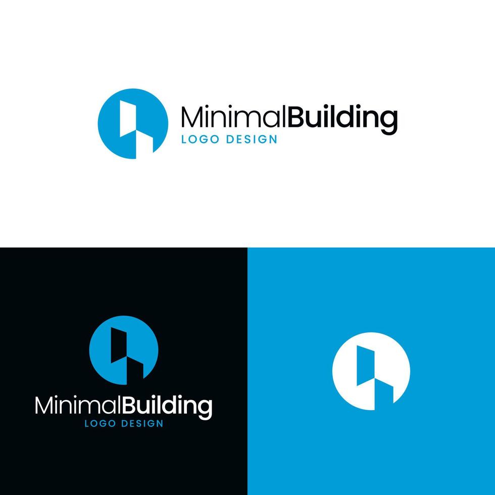 b building logo design vector