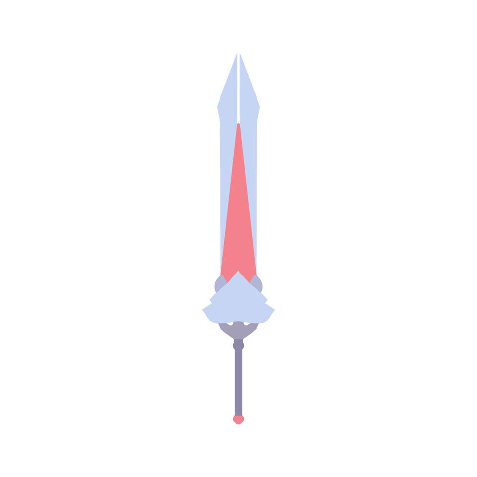 Sword vector isolated illustration medieval weapon blade ancient steel white antique fantasy design metal icon