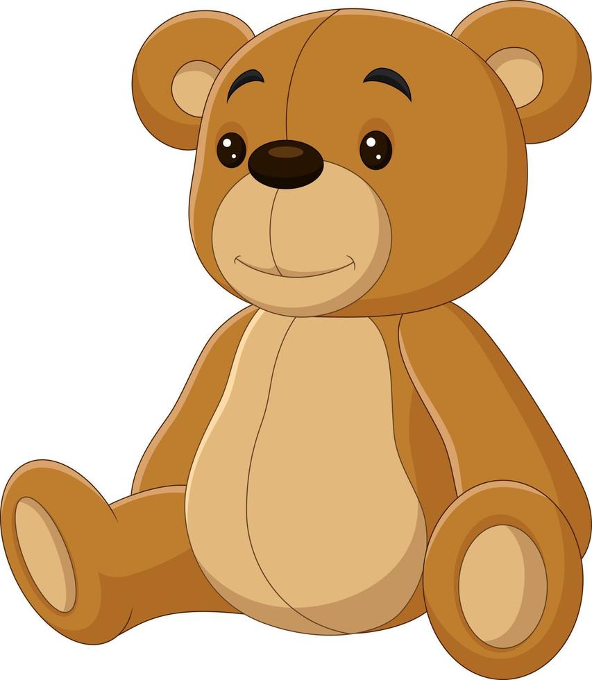 Teddy Bear. A vector illustration of a cute cartoon teddy bear 14325856  Vector Art at Vecteezy