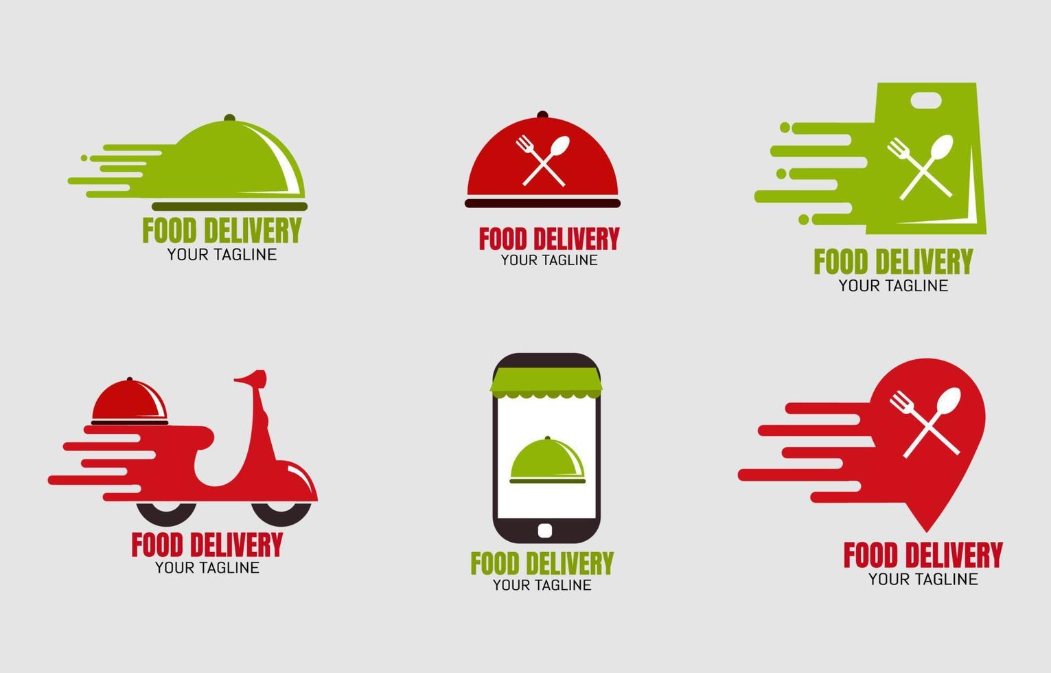 Delivery Food Logo vector