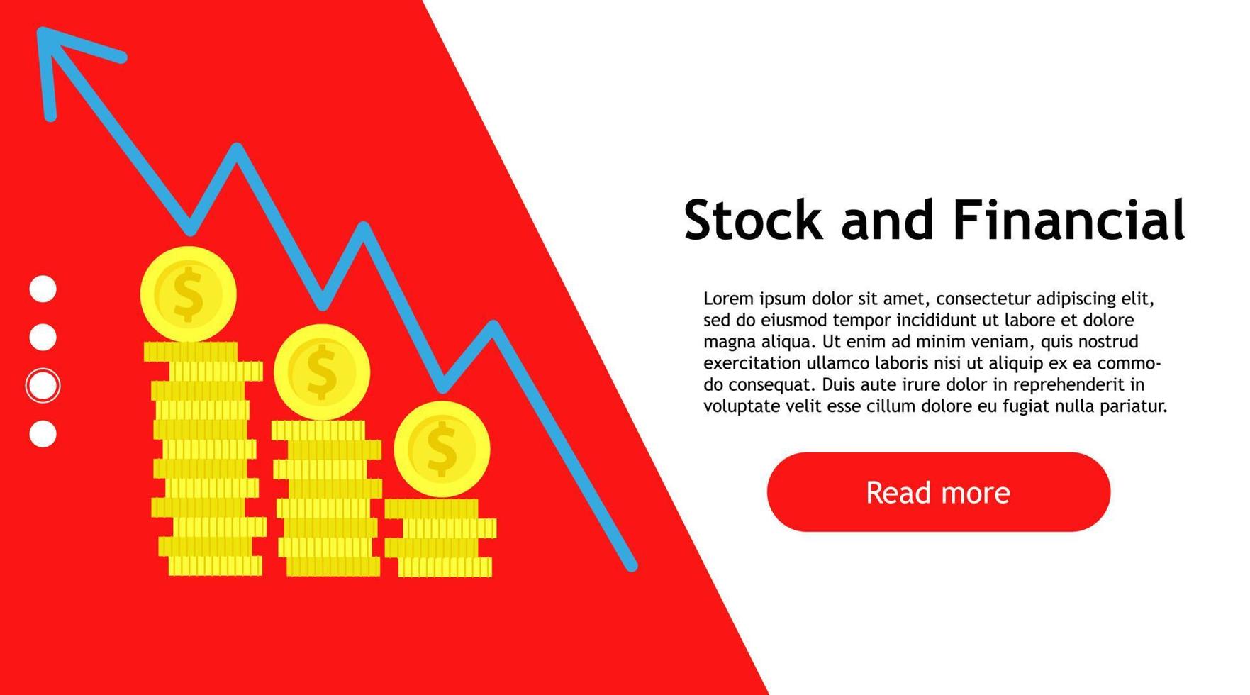 Stock market banking financial management business. Internet success graph chart illustration finance money. Businessman strategy trade vector. Paymeny growth exchange cash broker. Coin risk online vector