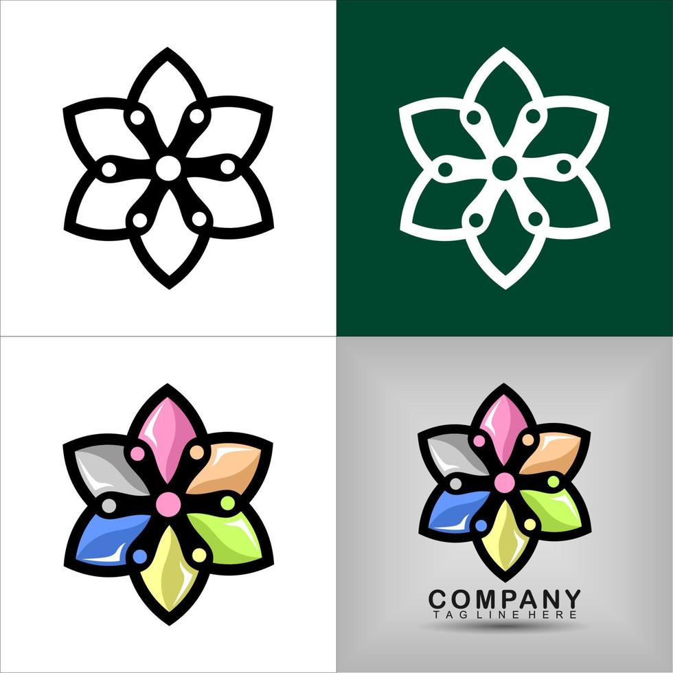 Logo Elements Set Design Vector eps format