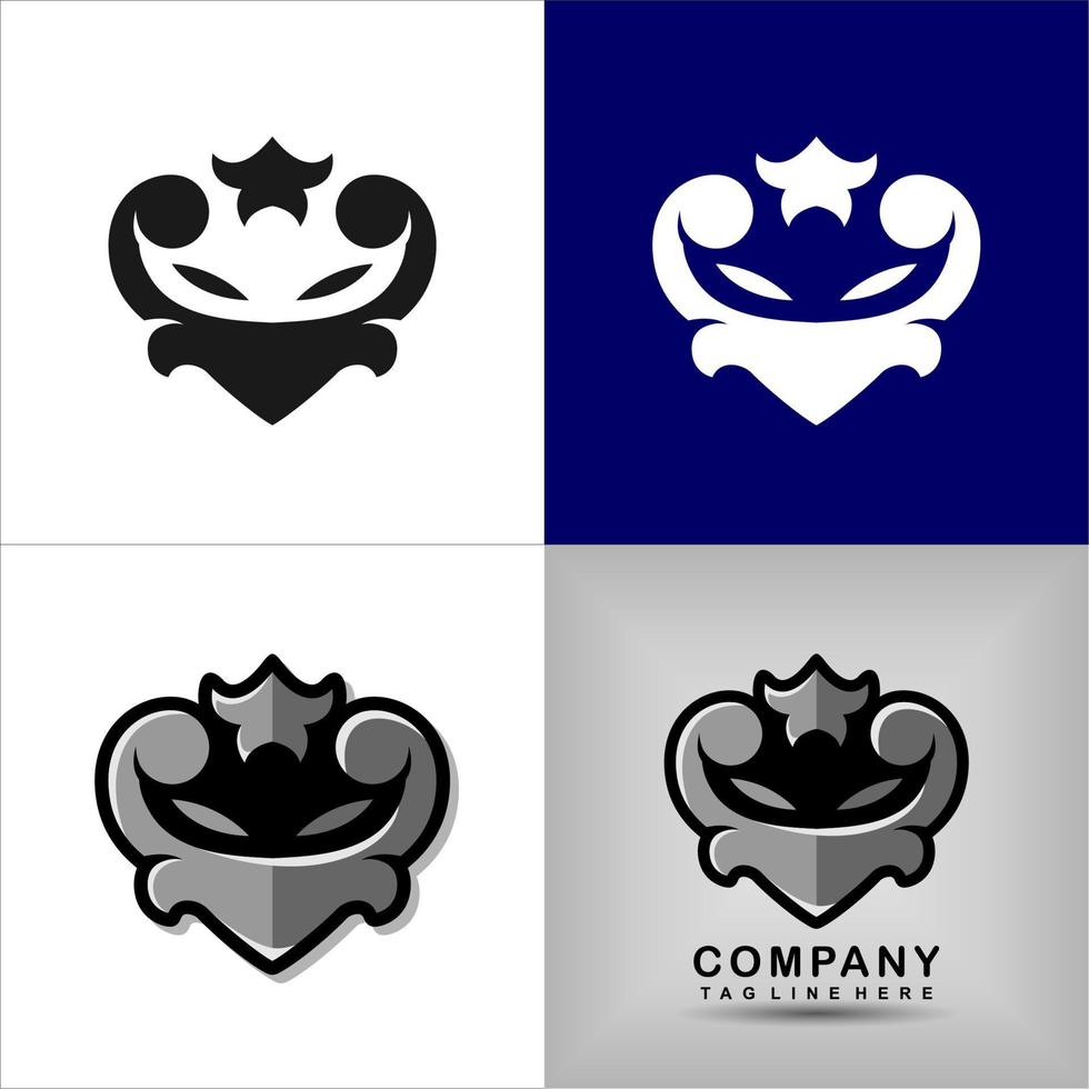 elementos de logotipo premium establecer diseño vector eps formato