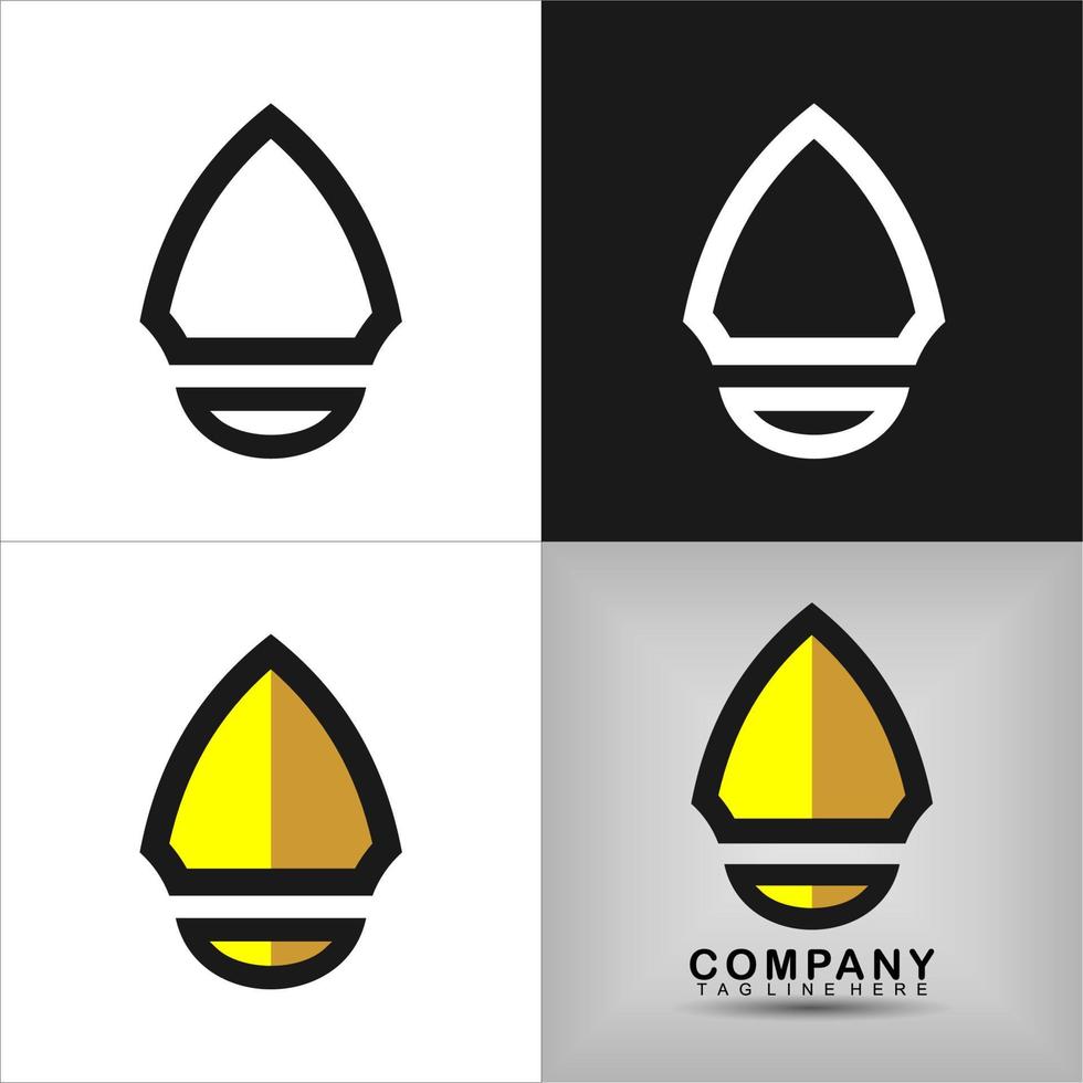 elementos de logotipo premium establecer diseño vector eps formato