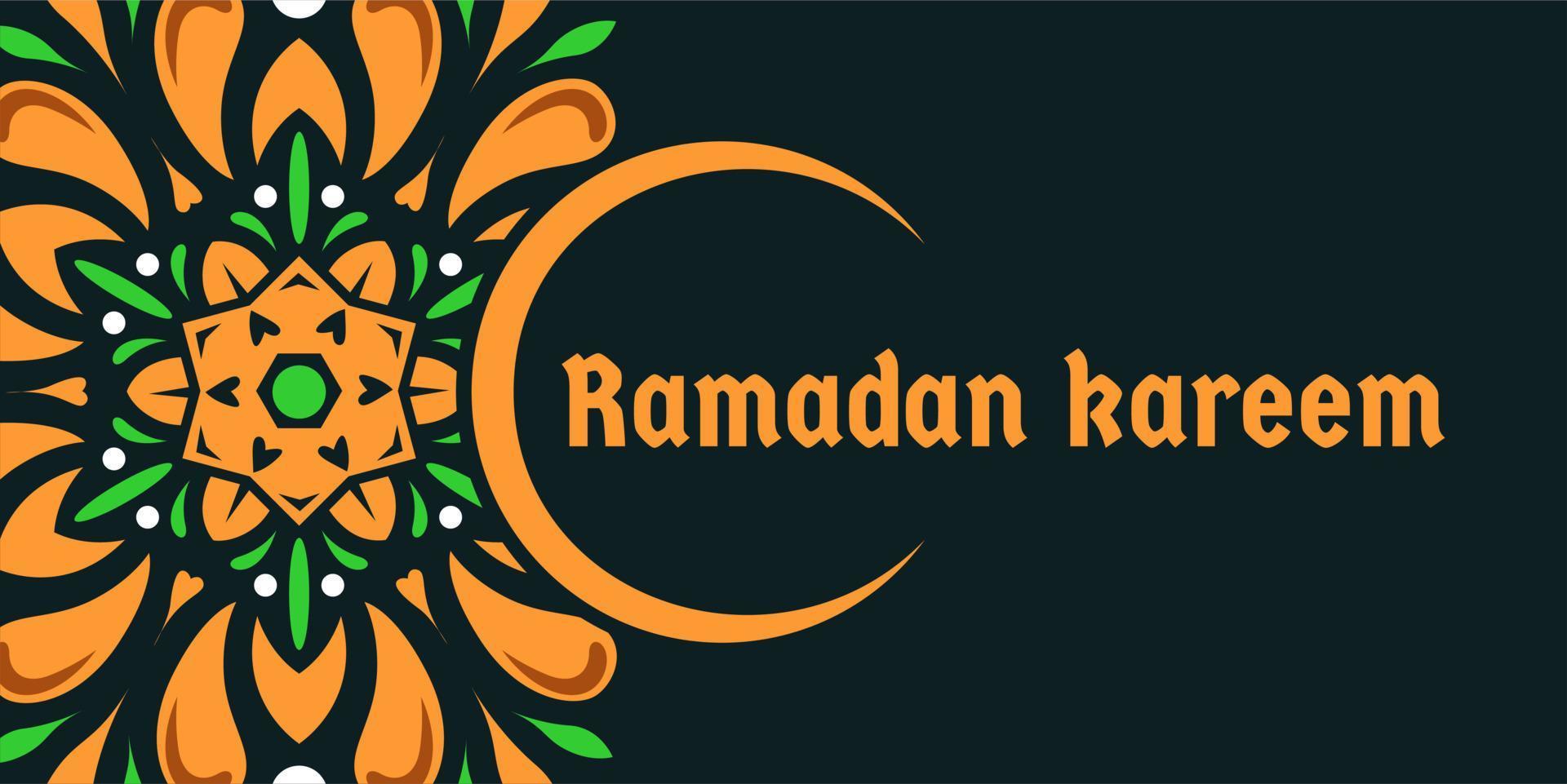 Ramadan Kareem background Free Vector