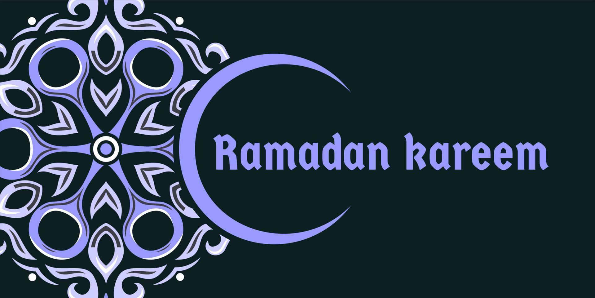 Ramadan Kareem background Free Vector