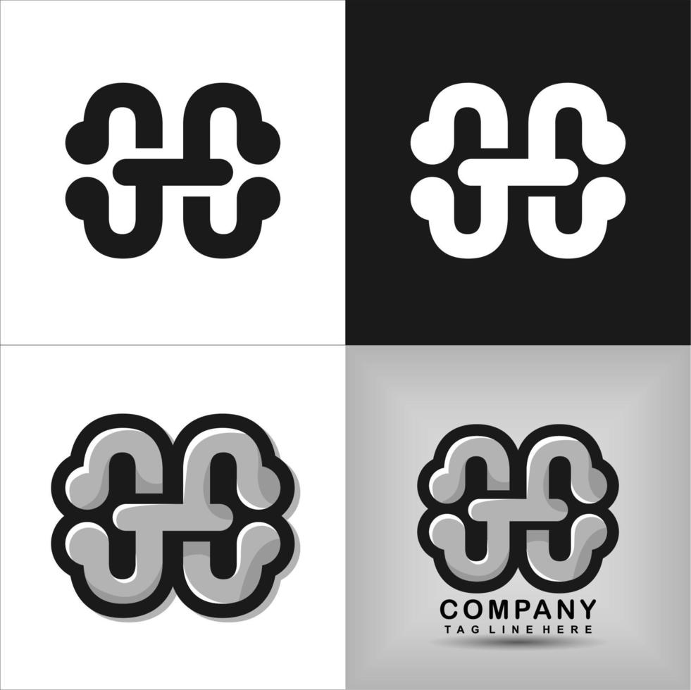 elementos de logotipo premium establecer diseño vector eps formato