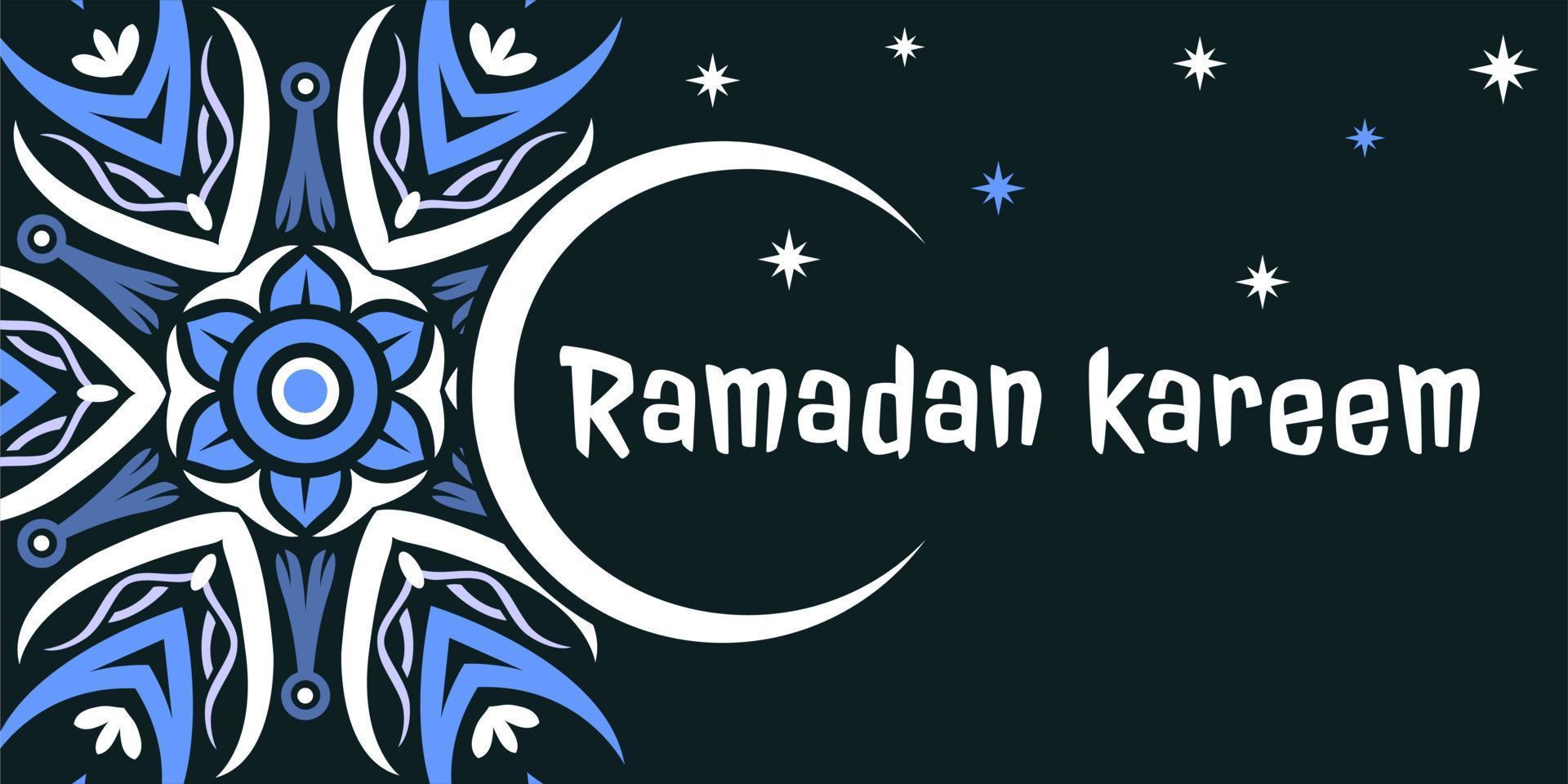 Ramadan Kareem background Free Vector