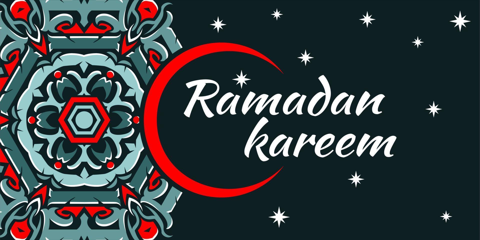 Ramadan Kareem background Free Vector