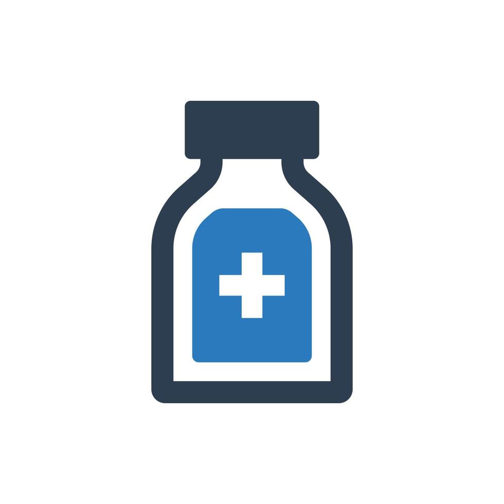 Medication Icon, Bottle pouring syrup icon, syrup icon vector