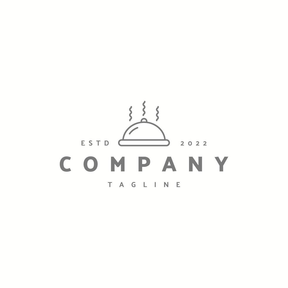 Restaurant icon sign symbol hipster vintage logo design vector