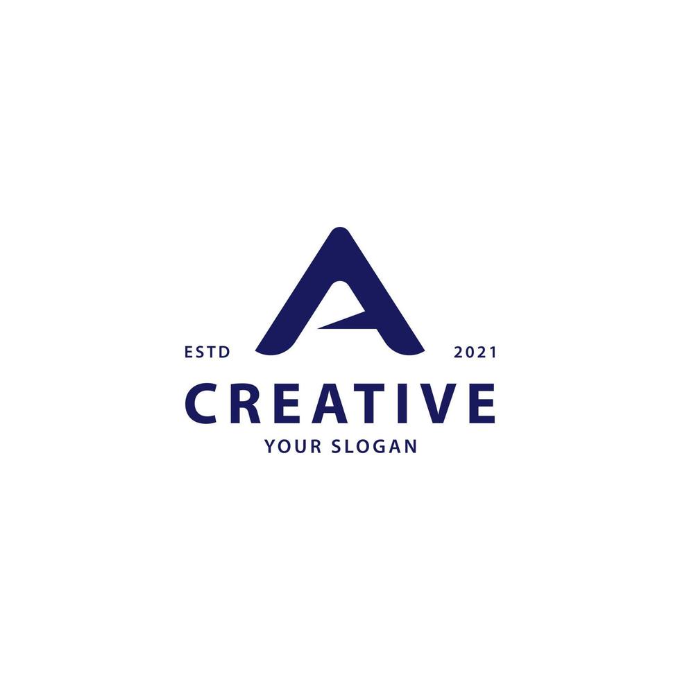 Letter A icon sign symbol hipster vintage logo design vector