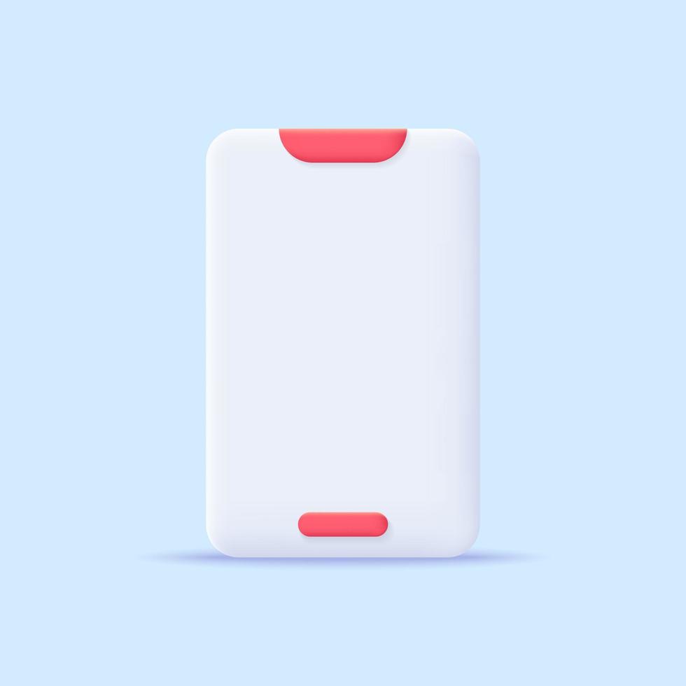 3d smartphone payment realistic icon vector concept