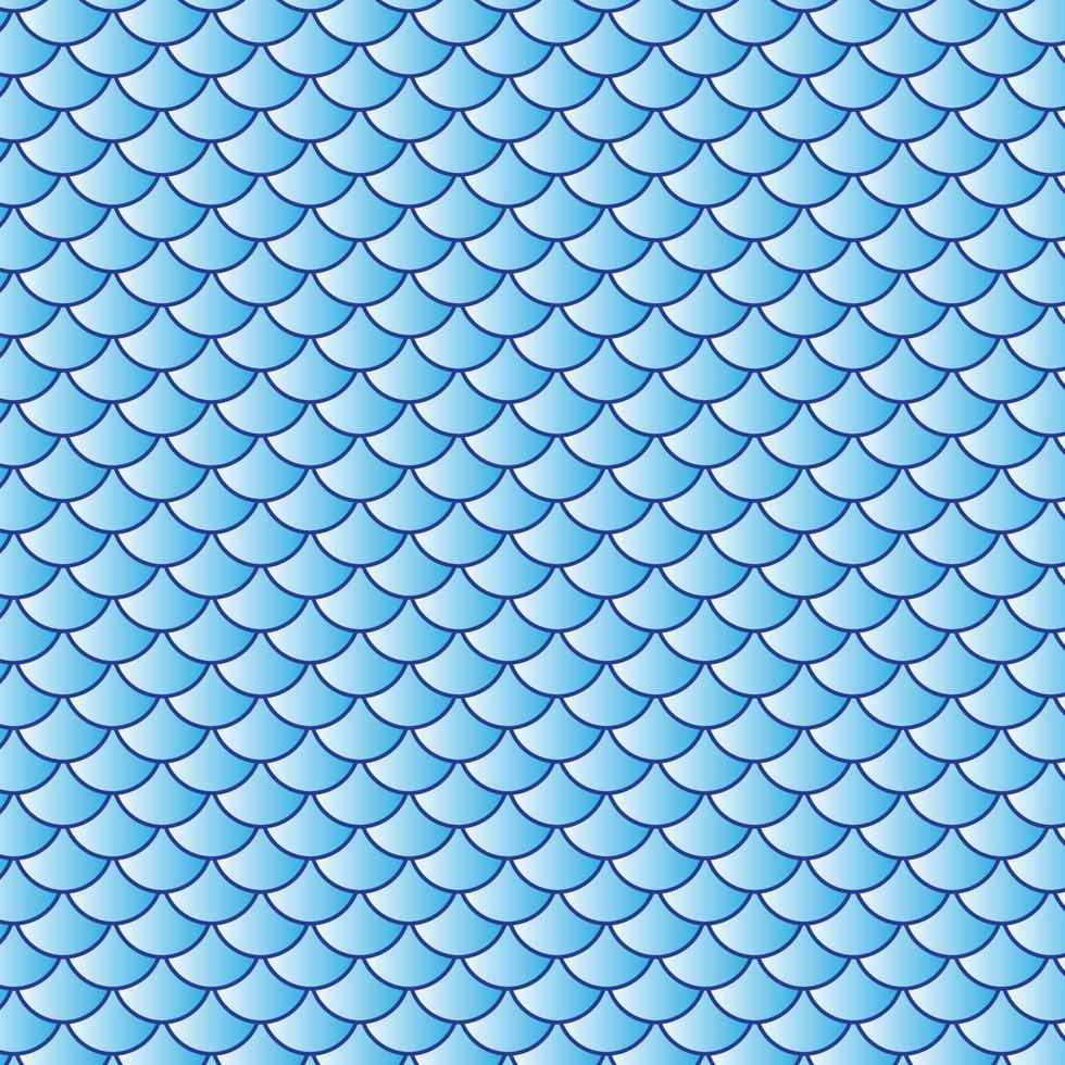 Fish Skin Blue Gradient Pattern Free Vector