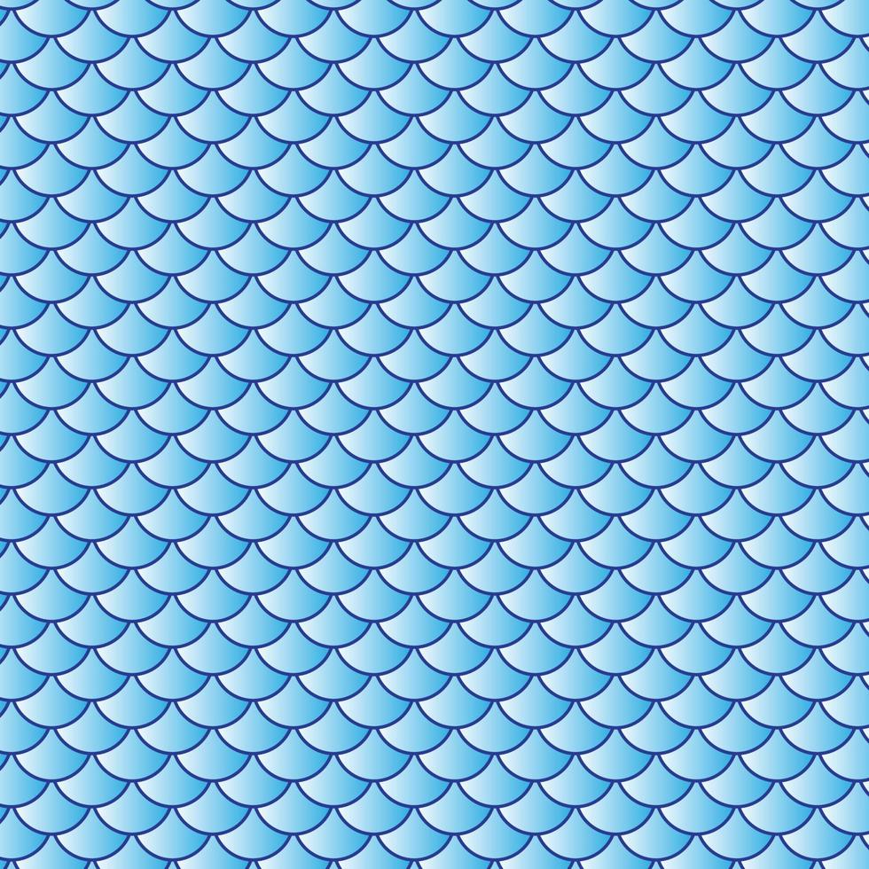 Fish Skin Blue Gradient Pattern Free Vector