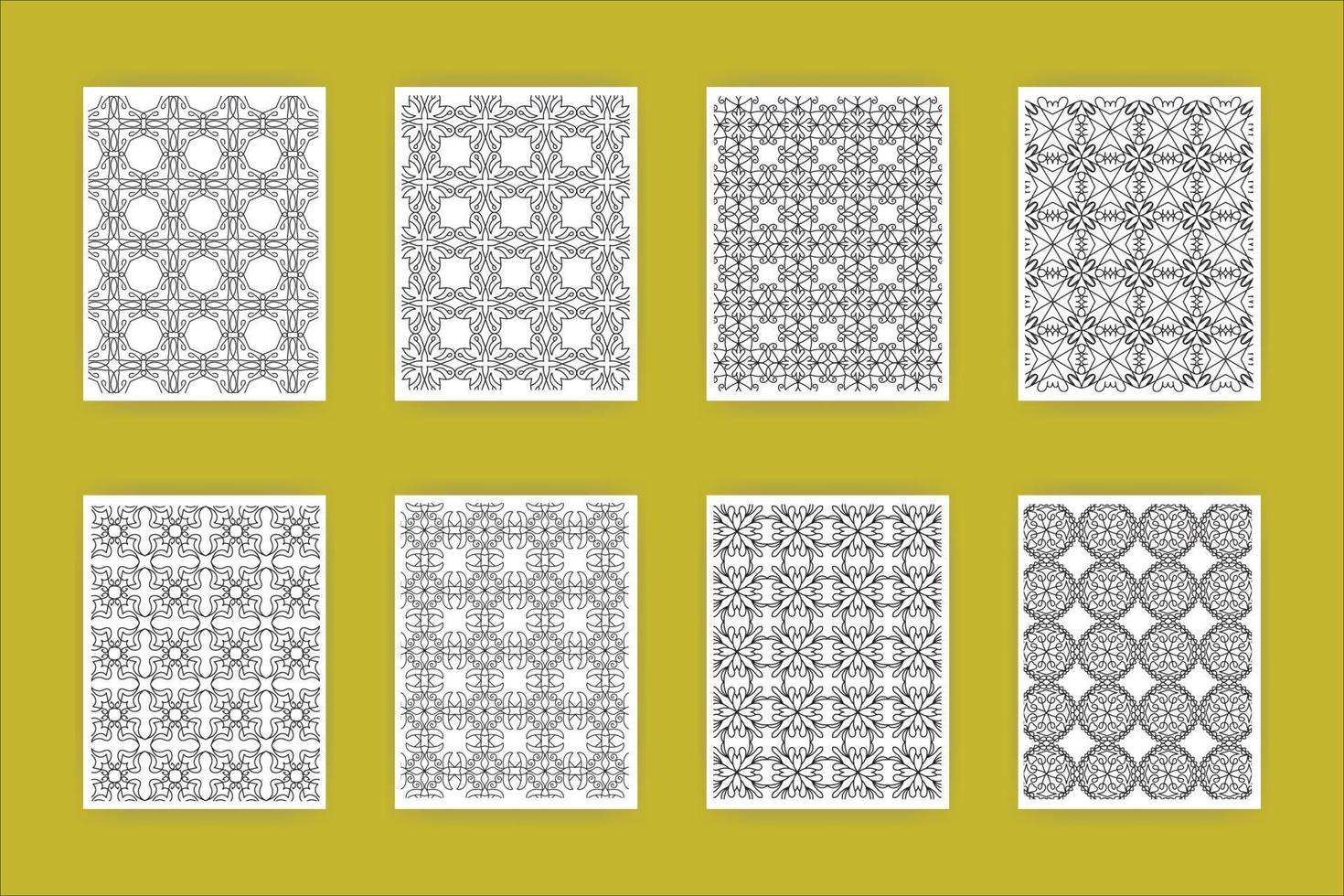 Mandala Textile Art pattern vector