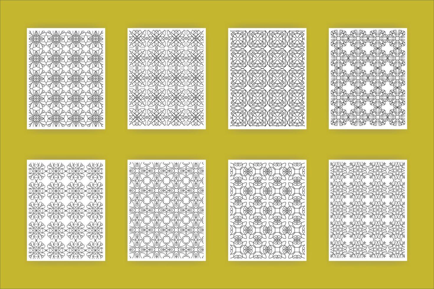 Mandala Textile Digital pattern vector